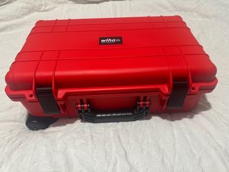 Wiha 32800 80 Piece Master Electrician's Insulated Tools Set In Rolling Hard Case