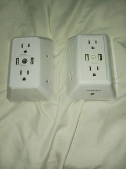 (2) Multiplug Adapters & (1) 3PLUG Extension Strip