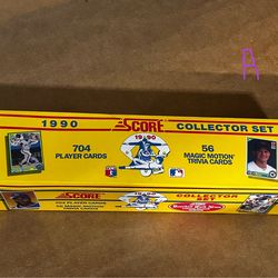 Baseball Cards 1990 Score Set