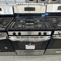 GE 30” Range Gas 