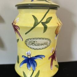 Nonni’s Biscotti Cookie Jar 