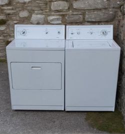KENMORE WASHER AND DRYER SET WASHING MACHINE GAS DRYER LIKE NEW 