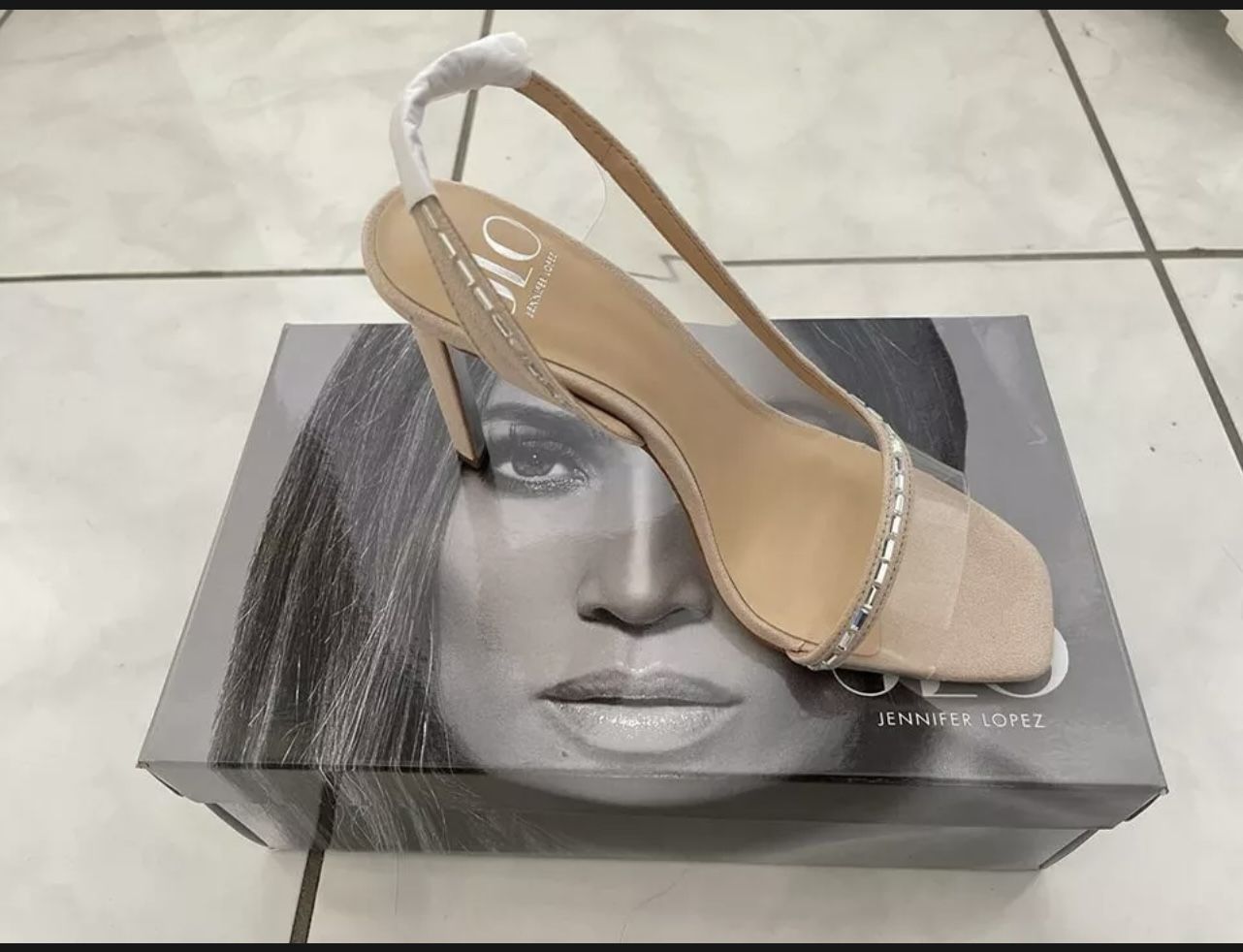 Jlo Nude Wynona Sandal