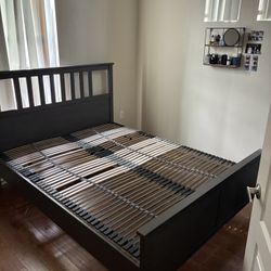 Queen Bed Frame /matching Nightstand 