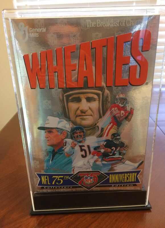 NFL 75th Anniversary Wheaties Box