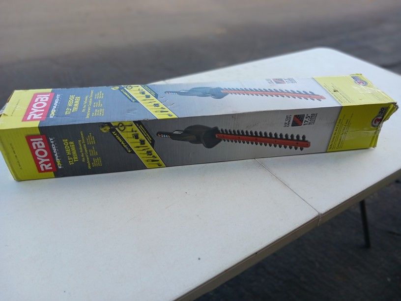 Ryobi Hedge Trimmer Attachment. New