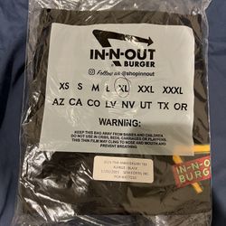 In-N-Out Burger 2024 75th Anniversary T-Shirt  Size X-Large