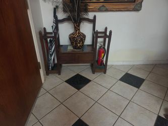 Antique hall entry halstand  exceptional condition
