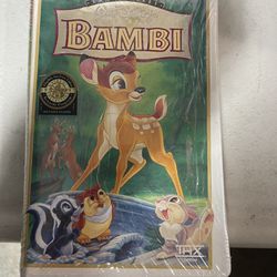 Bambi VHS New And Sealed 