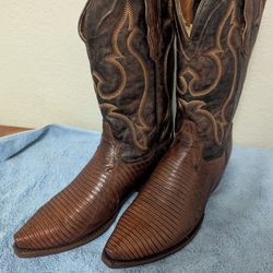 Dan Post Real Lizard Boots/ Botas De Armadillo Original 