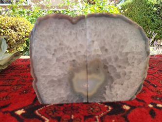 Gemstone book end