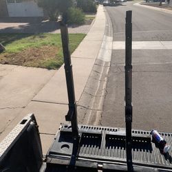 Squat Stands With Weights