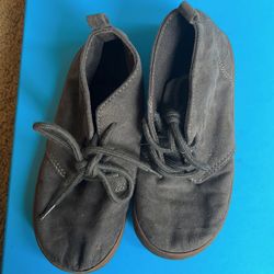 GAP Toddler Gray Suede Mid Tops 2T-5T Size 7