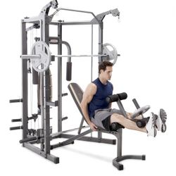 The Marcy Smith Cage Machine SM-4008 With Bench & Bar