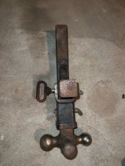 U-Haul tow hitch tri ball mouth adjustable