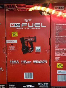 MILWAUKEE M18 FUEL BRAD NAILER