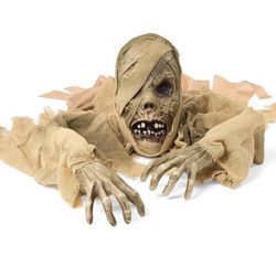 Halloween Zombie Outdoor Whit Light-up Eyes And Creepy Sound $25