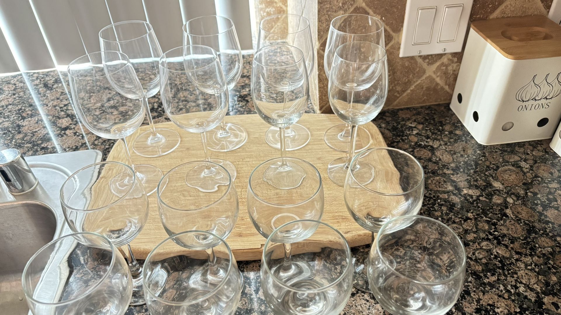 21 Pcs Copas De Cristal