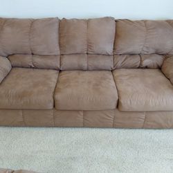 Microsuede Couch 