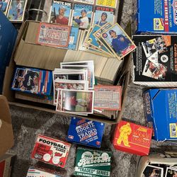 Baseball Cards, Basketball Cards, Wrestling Cards