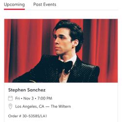Stephen Sanchez Tickets 