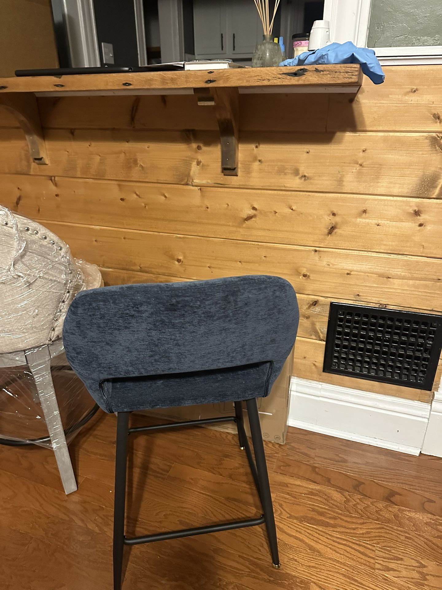 Midnight blue Bar Stool