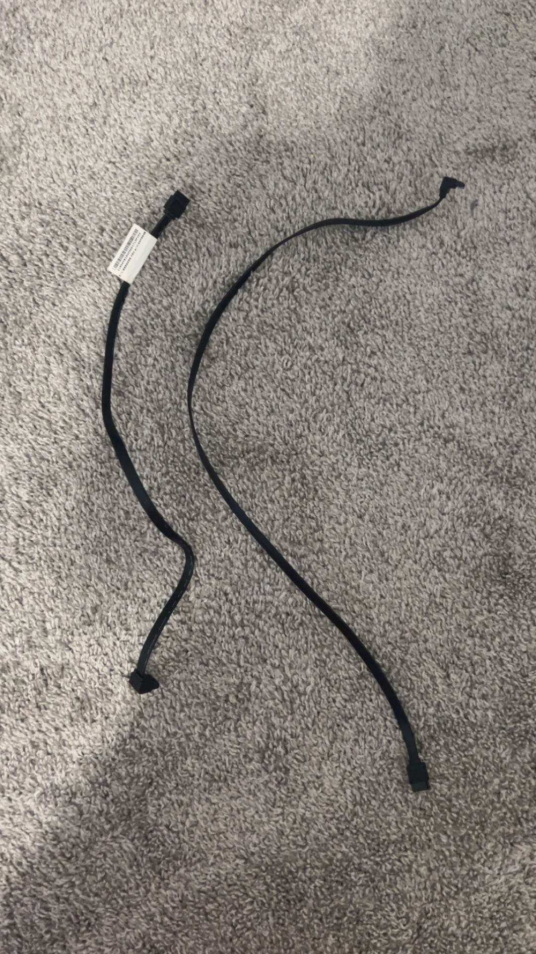 Insignia™ - 2' SATA III Hard Drive Cable - Black