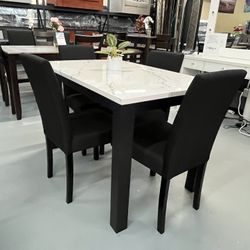 Dinette  Faux Marble Table 