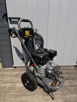 BE 3,400 PSI 2.5 GPM, Gas Pressure Washer