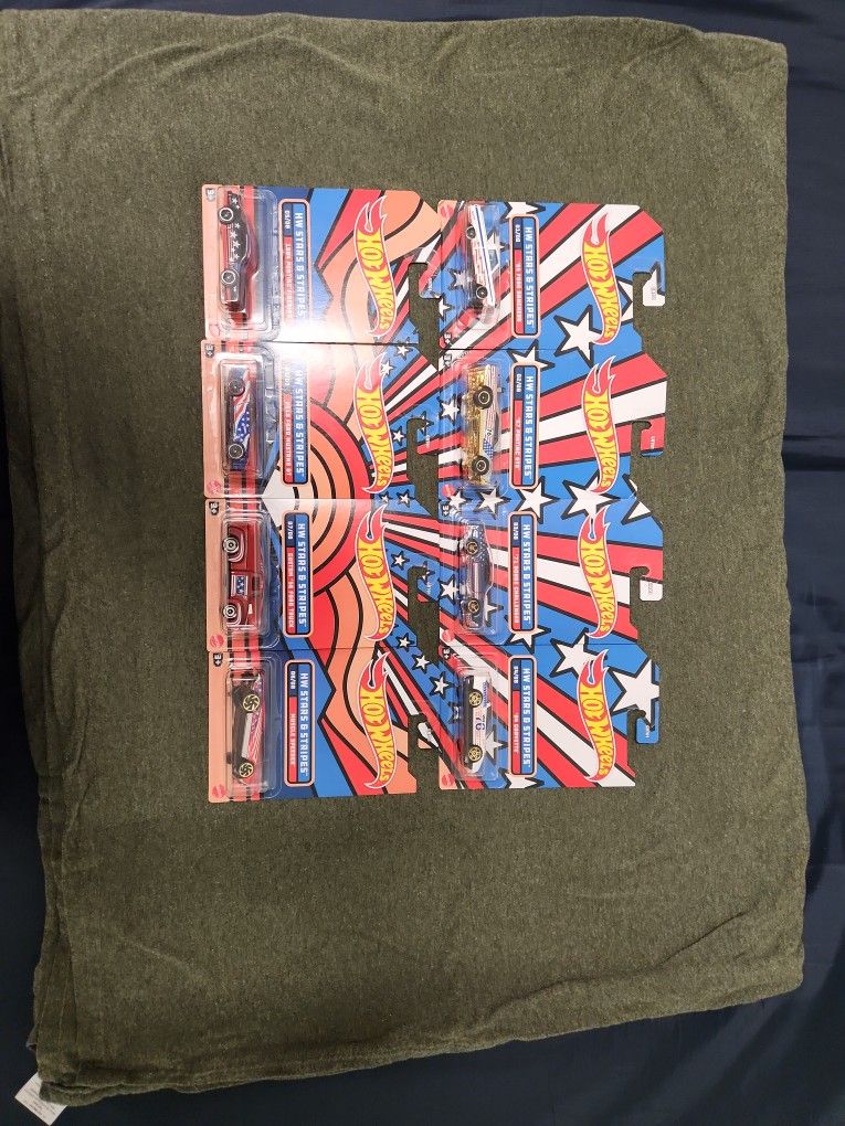 2021 Hot Wheels Stars And Stripes Collection