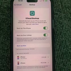 Apple iPhone 15 Plus Black AT&T Locked 128GB 