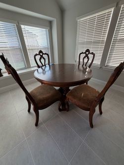 Dining table with 4 chairs