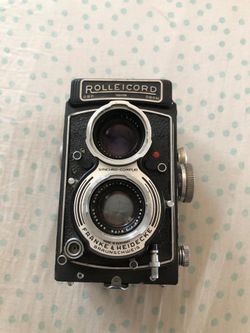 Rolleicord Camera and accessories