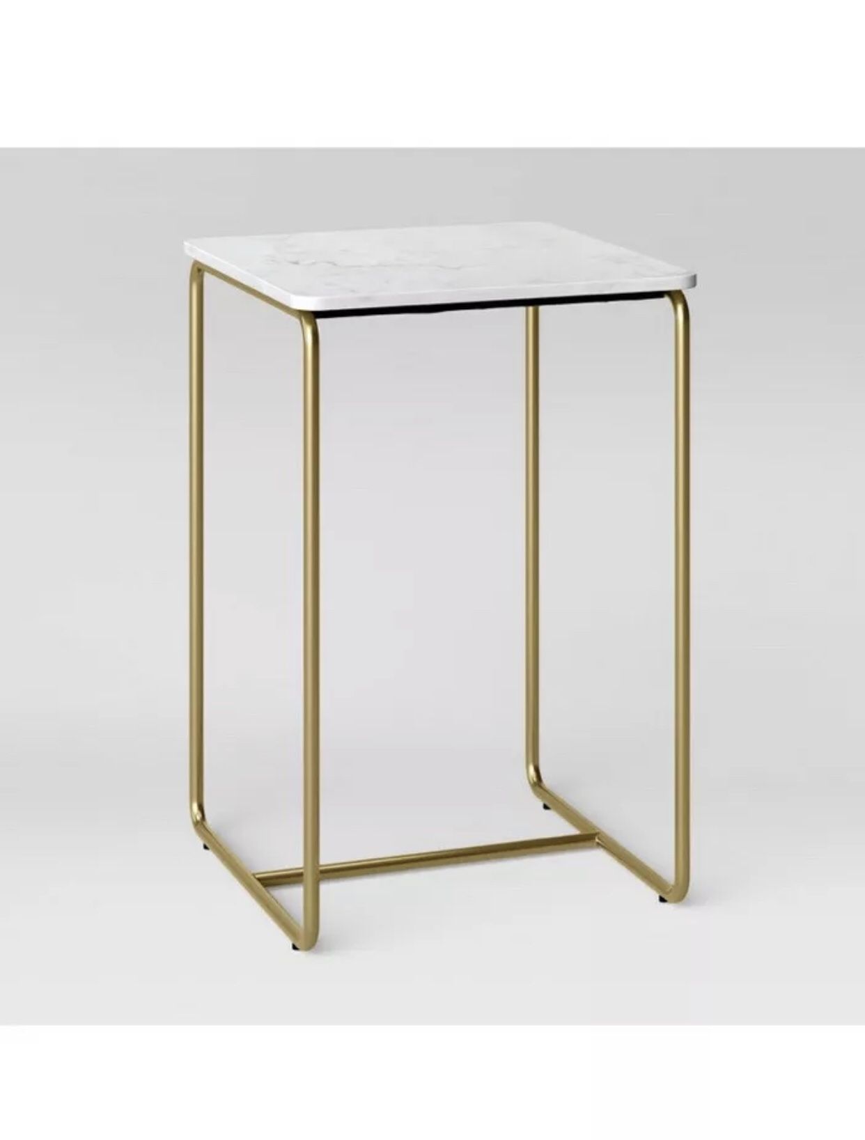 Mogenson Square Marble Table - Accent Table White Project 62