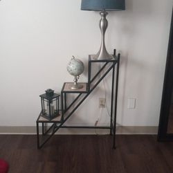 Side Tables And Shelf