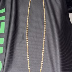 10k Gold Rope Chain 