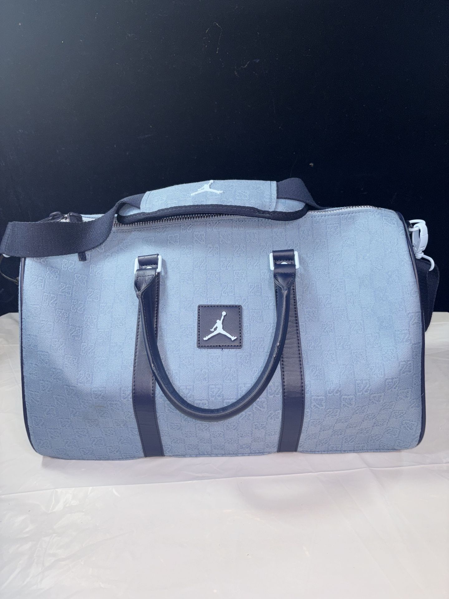New Jordan Monogrammed Duffel Bag