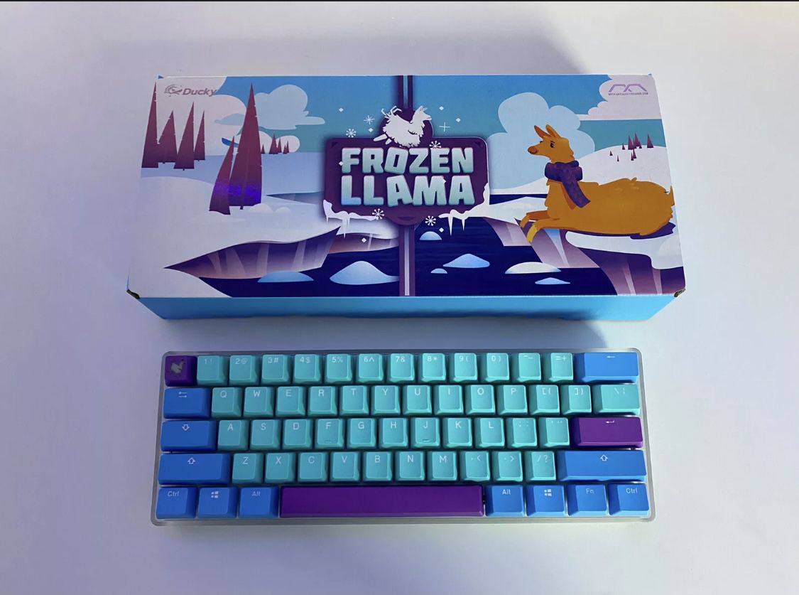 Ducky One 2 Mini Rbg Frozen Llama Custom 60 Mechanical Keyboard Custom Built Frosted Frame Cherry Mx Brown For Sale In Las Vegas Nv Offerup