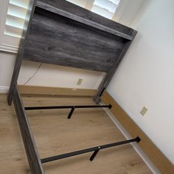 Bed Frame+ dresser+ small bed drawer