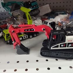 Toys for 2 3 4 Year Old Boy, Trucks for Toddlers 2-4 Years, 4 Pack Dump Crane Tow Truck Toy with Light & Sound, 2 3 4 Year Old Boy Toys, for 2 3 4 Yea