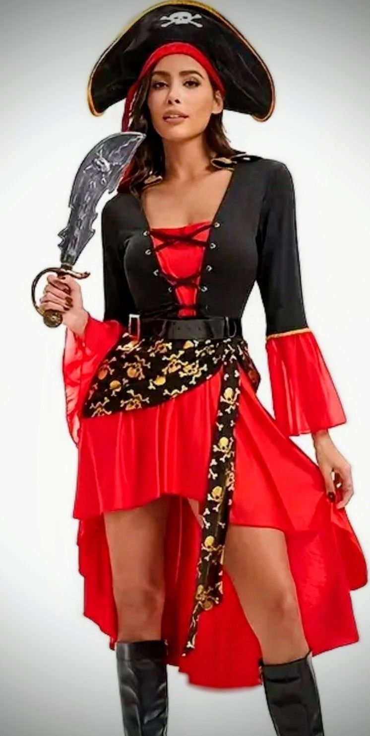 Ladies PIRATE costume Size XXL