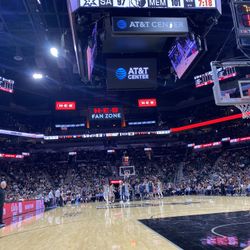 Spurs Vs Portland Friday 4/1 Row 1