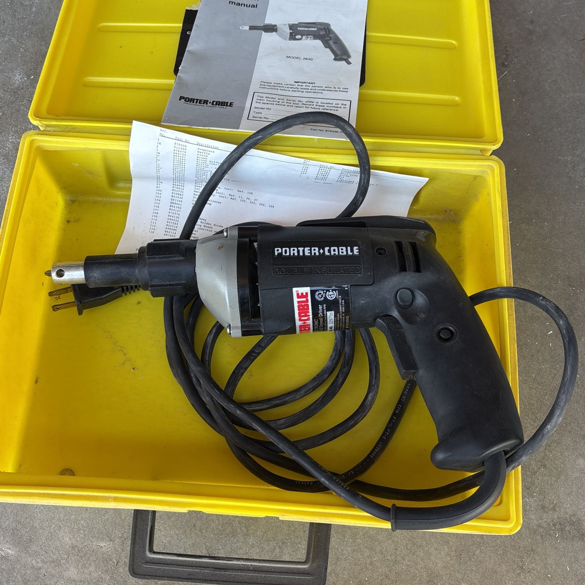 Drywall Screwdriver Corded