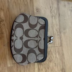 Coach  coin purse 