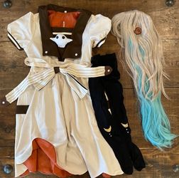 Anime Cosplay Yashido Costume and Wig Halloween Costume