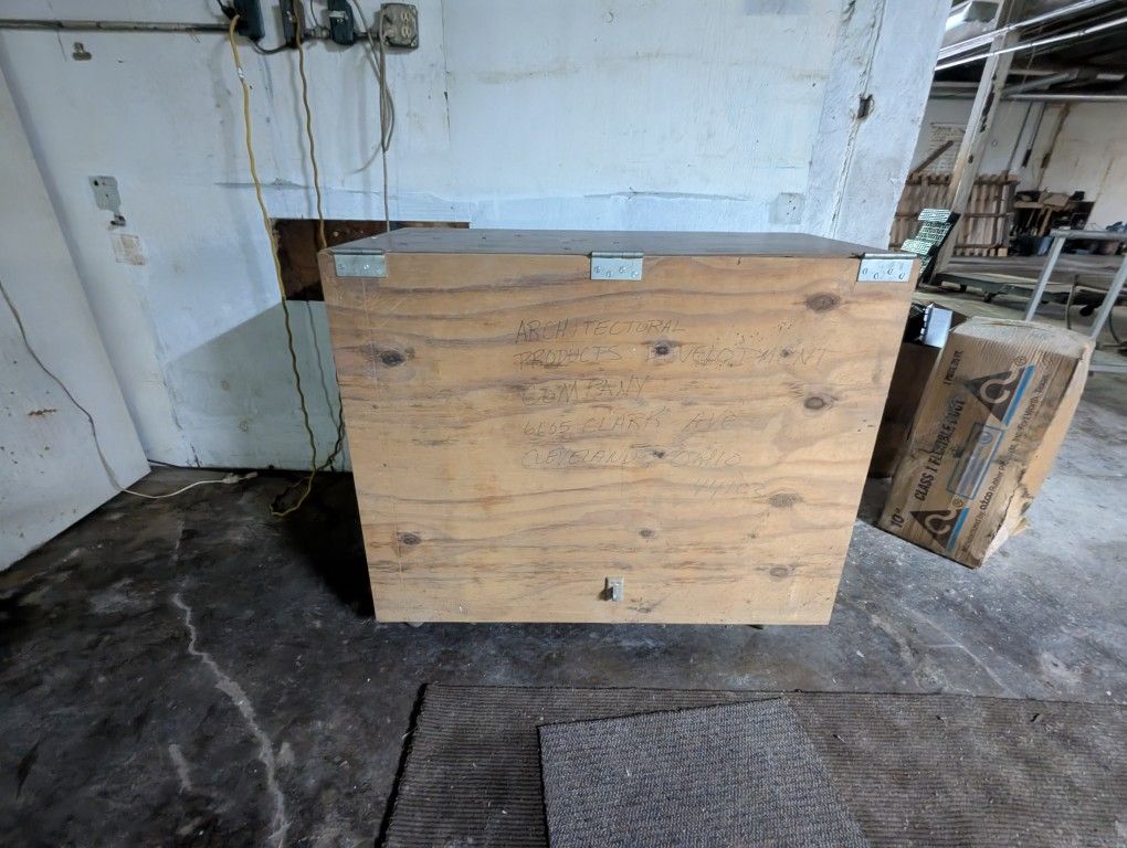 Would Job Site Cabinet. Lockable From Outside.