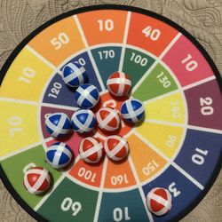 Velcro Dart Ball Board