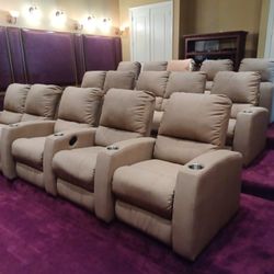 Home Theater Seating Reclining Chairs