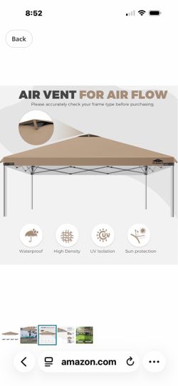 12x12ft replacement canopy top replacement