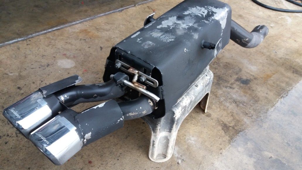 Mercedes Benz w210 E class lorinser muffler exhaust AMG E50 E55 E60